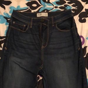 Super high rise jean legging